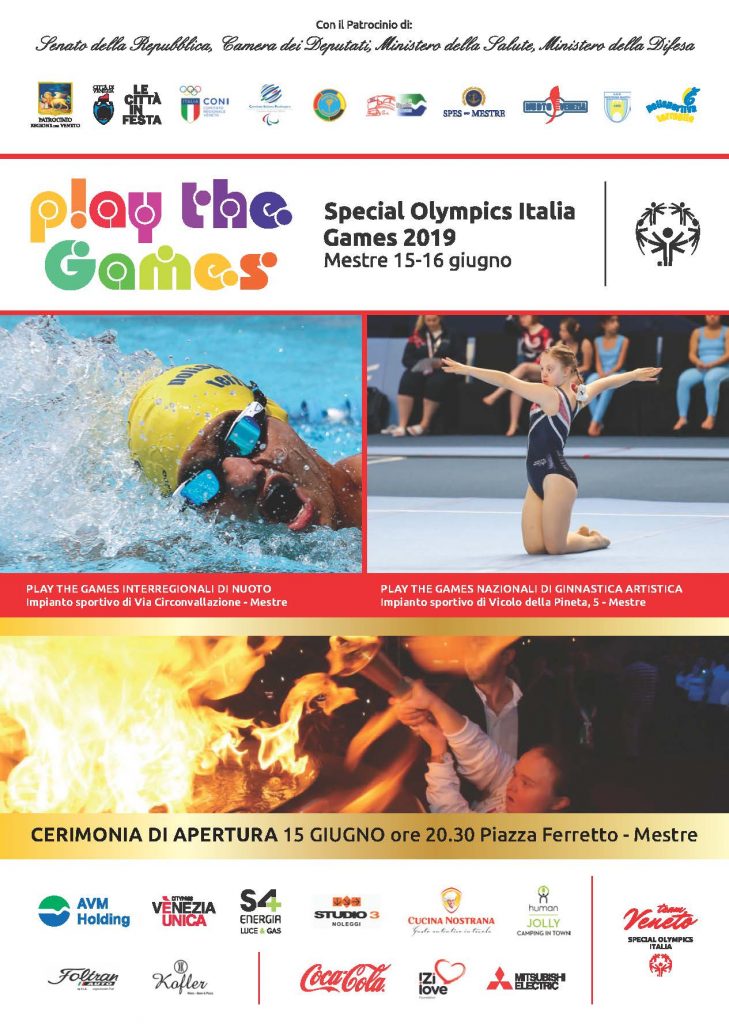 invito Play the Games Mestre 15-16 giugno
